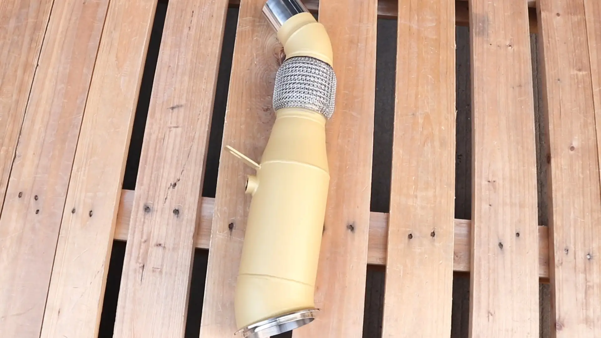 Tuyau de descente en acier inoxydable 304 avec revêtement céramique pour moteur BMW N20 (2012-2017) : 228i, 228xi, 320i, 328i, 428i et 428xi 1