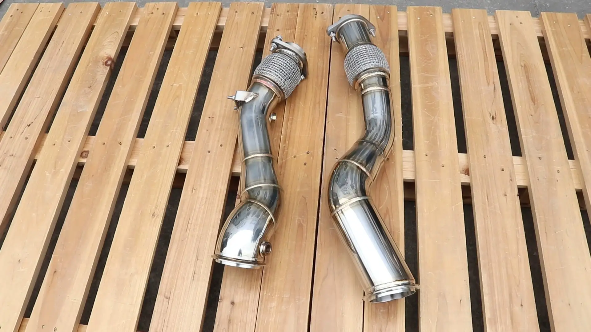 BMW F97 X3M F98 X4M S58 3.0T Tuyau de descente 76-89MM 1