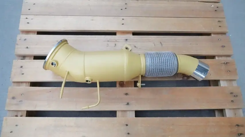 Tuyau de descente en acier inoxydable SS304 avec revêtement céramique B58 Gen3 pour BMW 240i/340i/440i/Supra/X3 châssis G B58Tu2 1