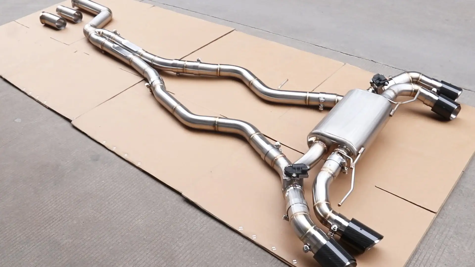 BMW M240 G42 SS304 キャットバック 1