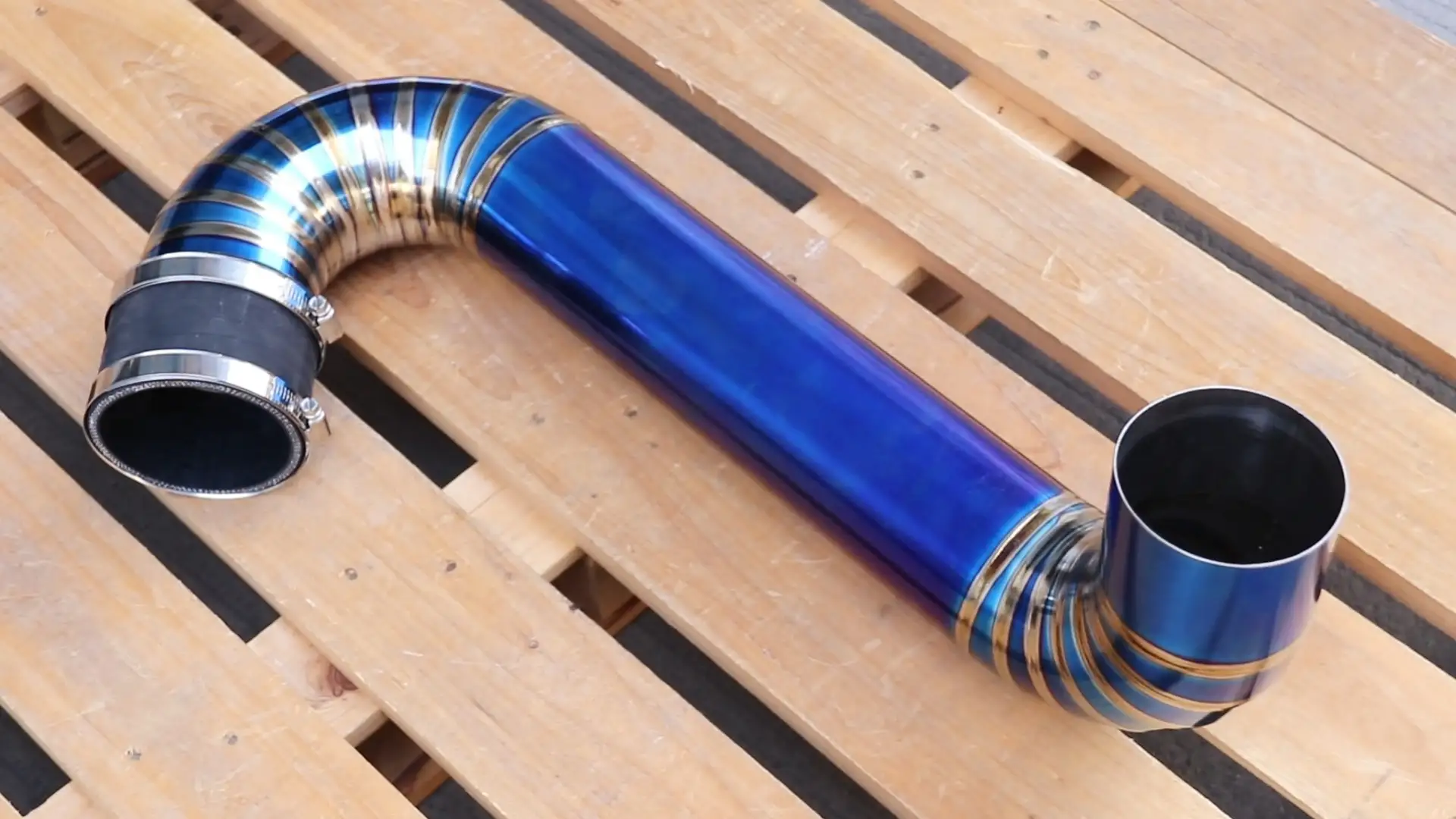 Kit de escape de titanio de flujo libre Yamaha GP1800 VXR VXS VX CRUISER HO 1.8L RY16060 2011+ 1