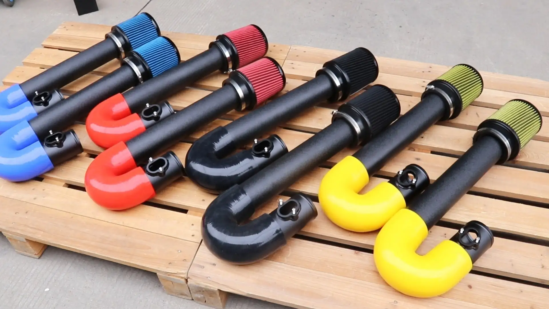 نظام سحب الهواء البارد لسيارة BMW F10 550i N63 1