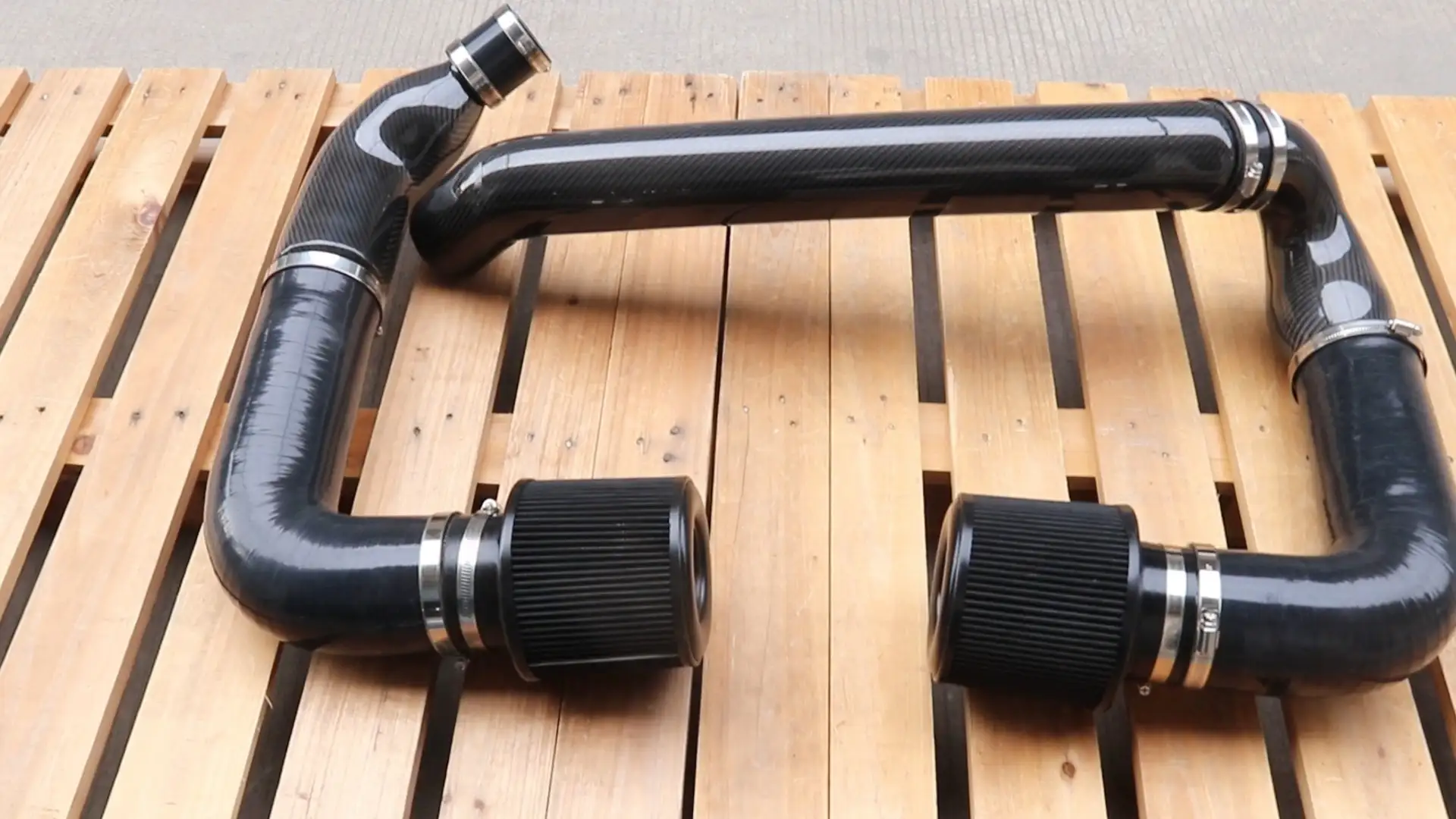 Dry Carbon Fiber INTAKES FRONT MOUNT INTAKES S58 X3M X4M F98 F97 1