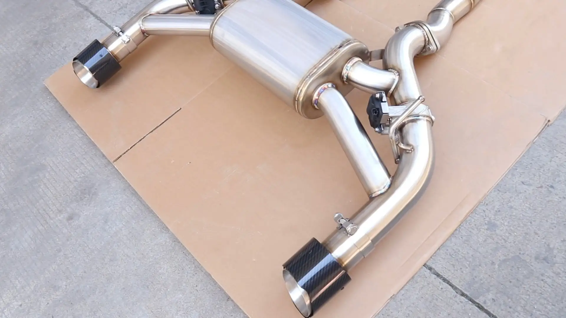 Ligne d'échappement Catback pour Infiniti Q50 Q60 VR30 3.0t à double soupape (2016+) 1