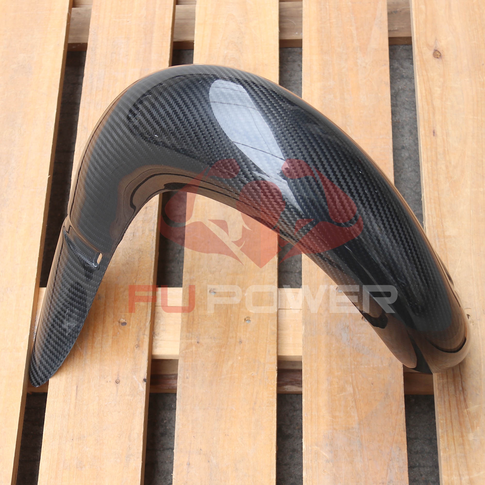 Protetor de Escapamento para Motores 2 Tempos KTM 250 300 2024+ Husqvarna TE250 TE300 TX300 TC250 - Protetor da Câmara de Expansão Fupower 2