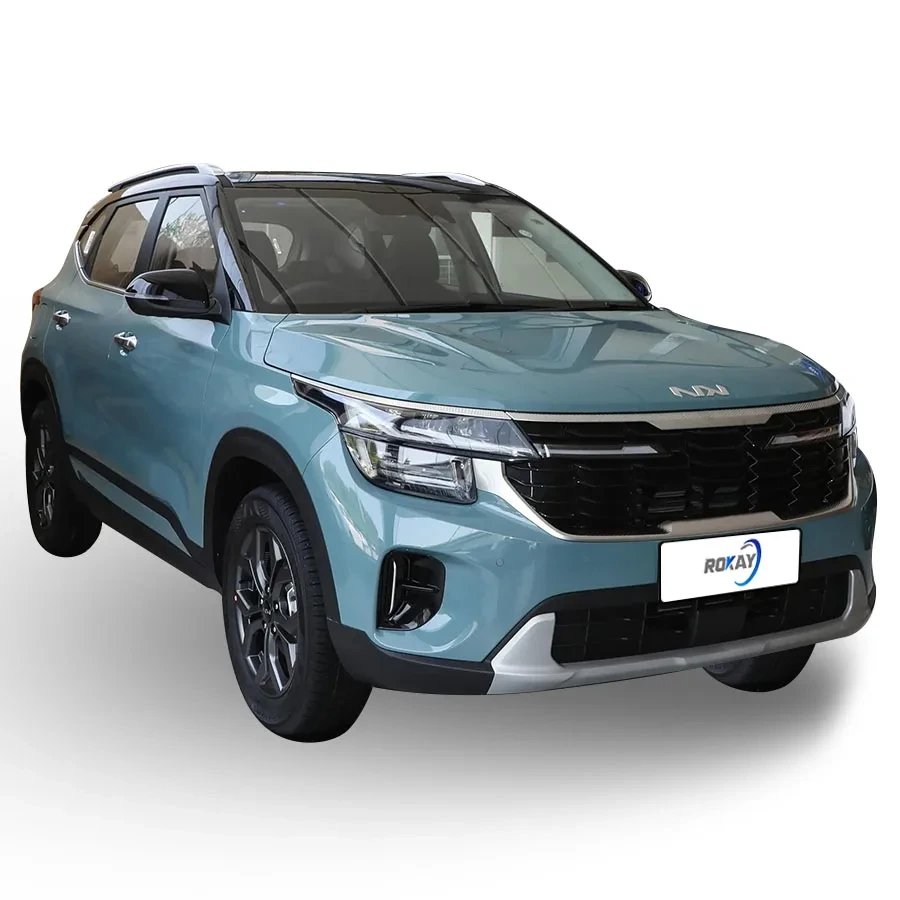 Бензиновый компактный внедорожник Kia Seltos Luxury Fwd 2023 года подержанный, модель автомобиля Lvt объемом 1,5 л 1