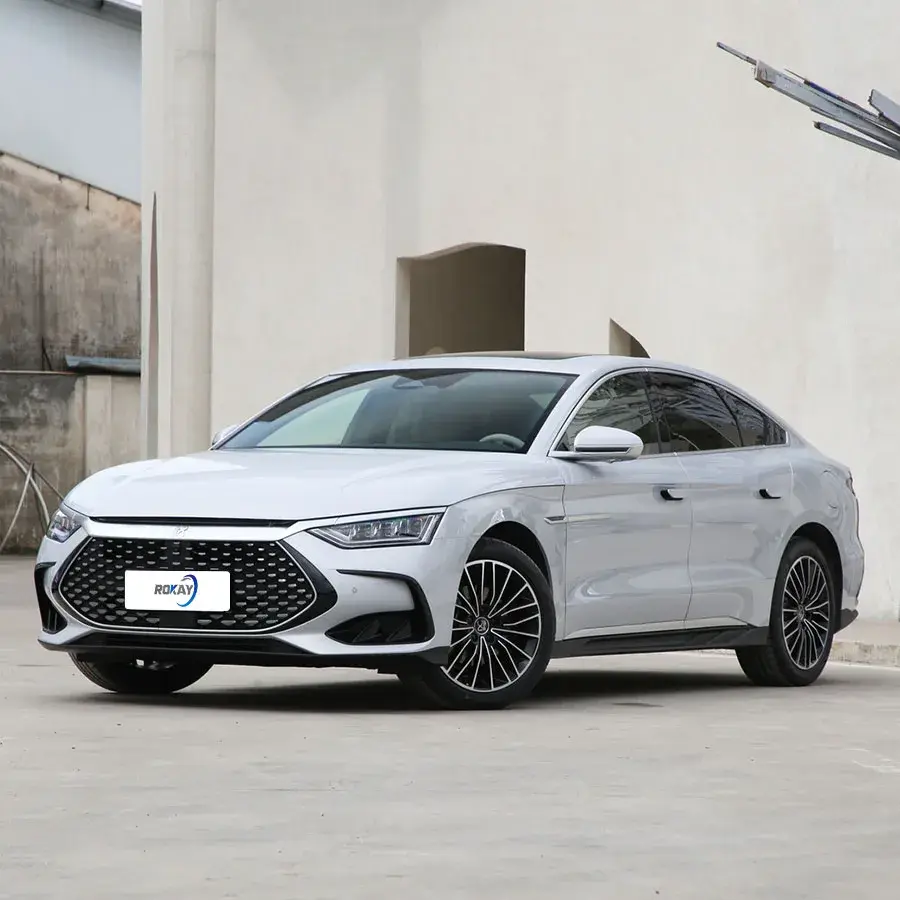 Byd Luxury Car Electric+One Key Lifting+Anti-pinch Panoramic SunroofFactory 4