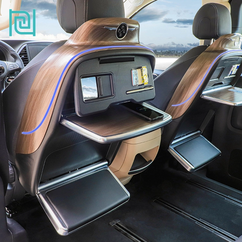 Electric Power Car Seat Back Table Wireless Charging Car Rear Table Suitable For Mercedes Benz V261 1