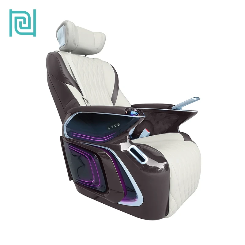 Luxury Pilot Car Seat Reclinable With Wireless Charge For Hyundai Starex Sienna 1