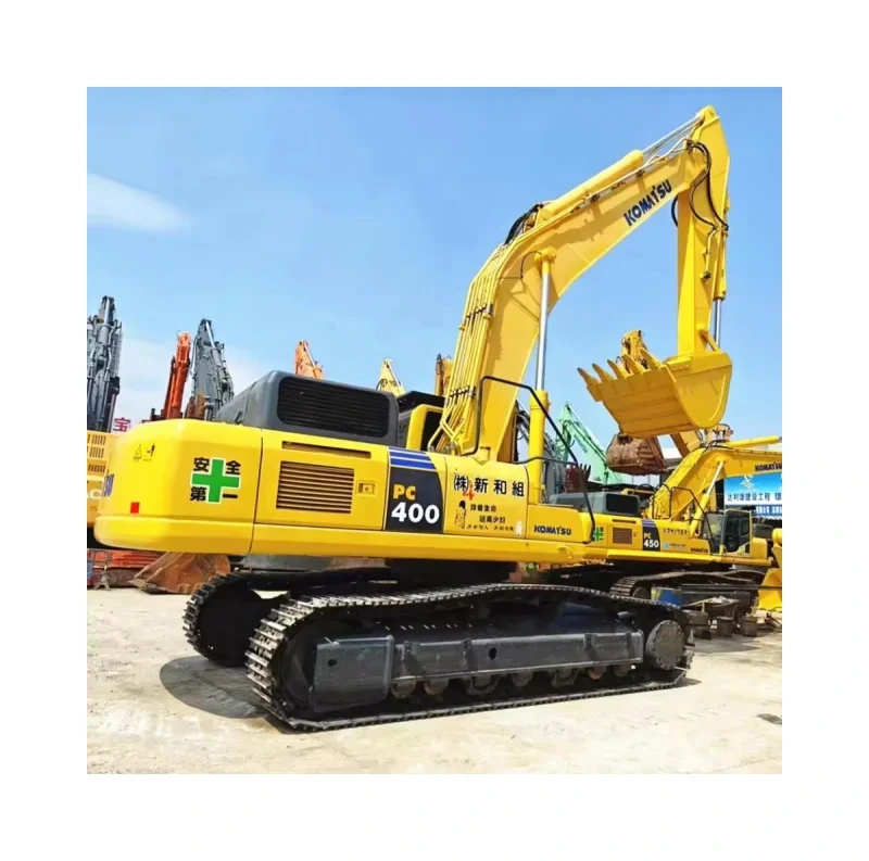 Grande pelle 40 tonnes pelle Komatsu d'occasion Pc400-8 1