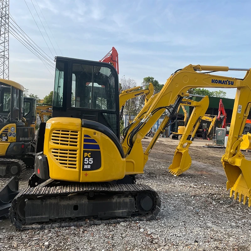 Mini pelle sur chenilles Kubota U55 d'occasion, machines de construction 1