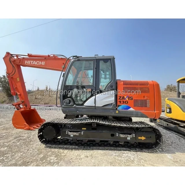 Excavatrice Hitachi originale de 13 tonnes, chenille moyenne d'occasion de 14 tonnes 1
