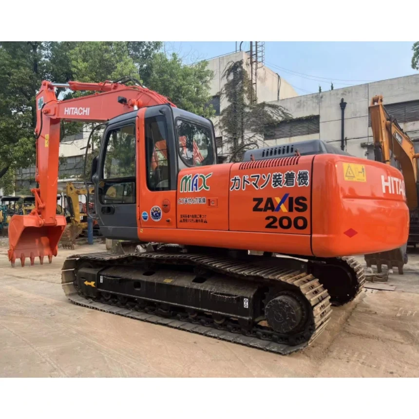 Excavatrice sur chenilles Hitachi Zx d'occasion, fabriquée au Japon, de bonne qualité200 1