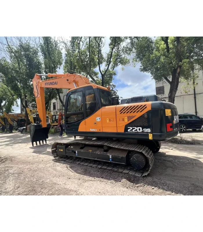 La Corée a utilisé d'origine l'excavatrice Hyundai 220-9s excavatrice Hyundai 1