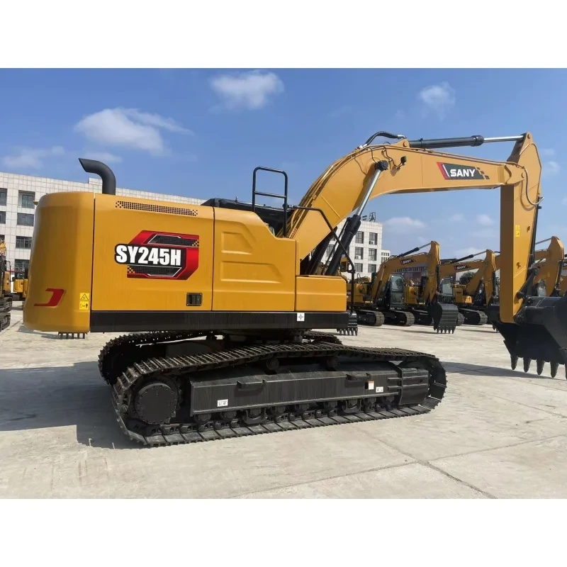 Chinese Top Brand Sany245 Hydraulic Crawler New Excavators 24ton Sany Second Hand Machine Strong Power Tier 3 Tier 4 1
