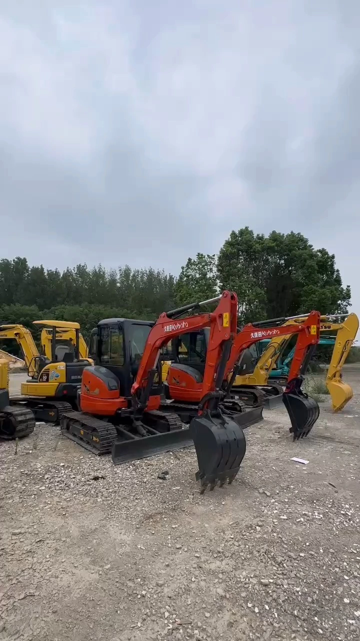 Visokokvalitetne građevinske mašine u dobrom stanju Rabljeni bager kubota u35 polovni mini bager kubota u35 po niskoj cijeni prodaja 1