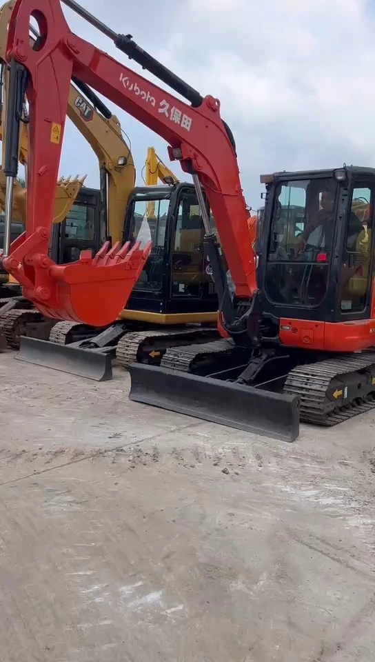 Kubota KX163 – pelle d'occasion, mini machine de 5 tonnes, en bon état, Kubota KX161 163 165, machines hydrauliques de 5 tonnes 1