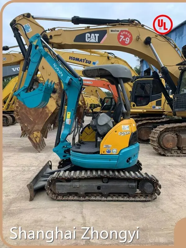 High End Used Kubota Mini Excavator for Sale Factory Direct Supply for Agricultural Production 1