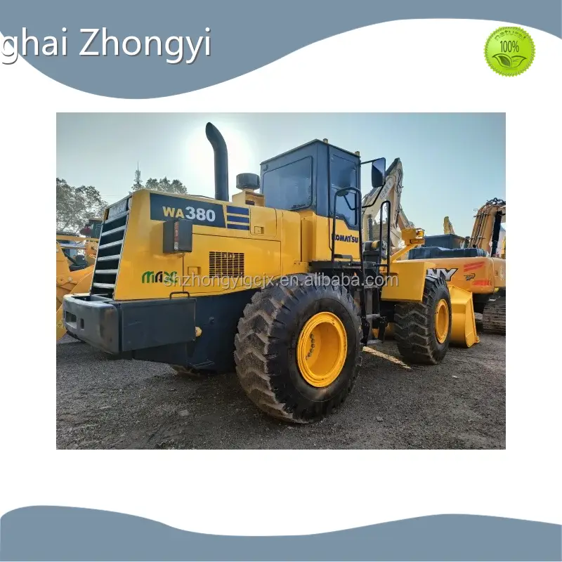 Bulkused Payloaders for Sale for Construction Site Diesel Engine Komatsu SAA6D107E-3 1