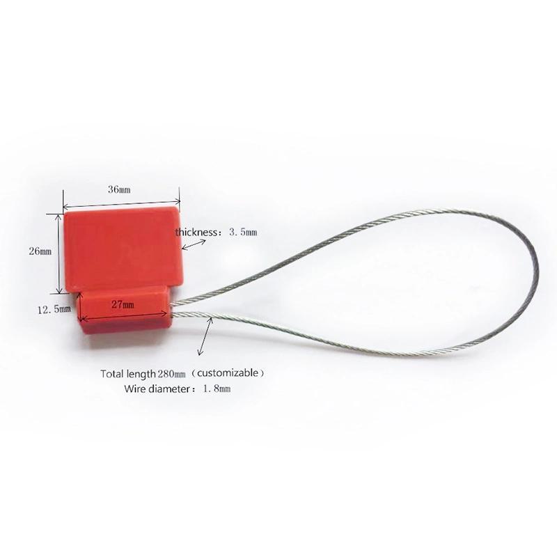 Etiqueta de vedação RFID UHF passiva para gerenciamento de gás: Leadlandlink LT077E 1