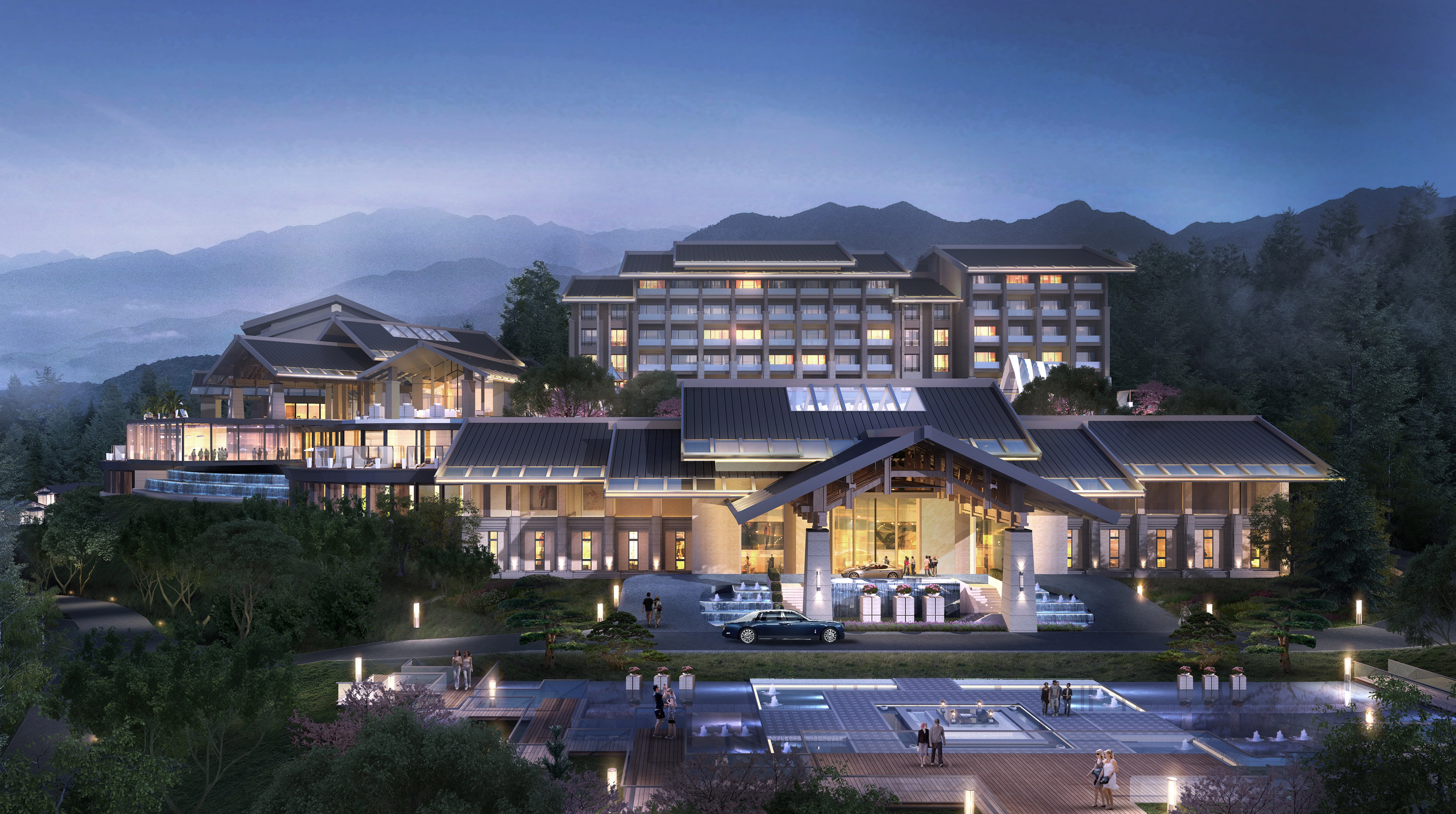 Custom Hotel Furniture Sets Solid Wood Modern Design-Pullman Hotel 1