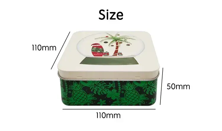 Entreprise de vente en gros de boîtes de biscuits verts 6