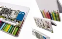 Étui à crayons en gros en métal accepté de haute qualité 2