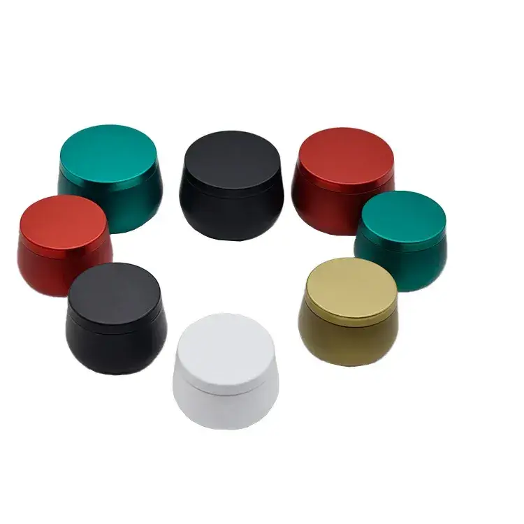 Latas de velas pequenas com tampa CYMK da Xinhao Package 2