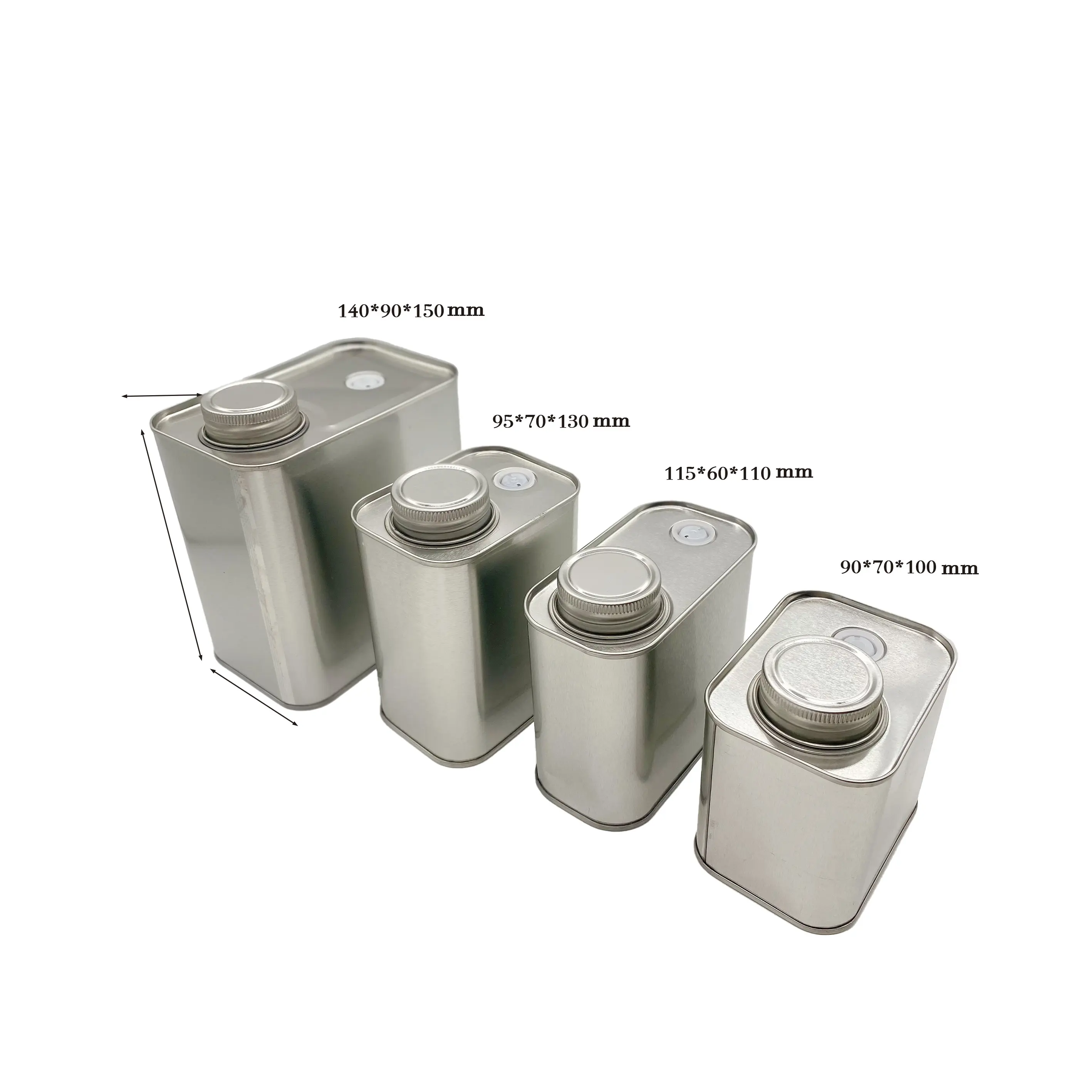 Boîtes métalliques en gros, support de stock, personnalisation à fournir par l'usine acheteur 2