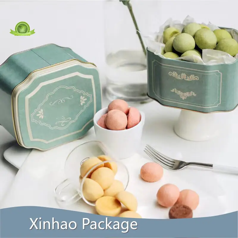 Xinhao Package Acheter des boîtes métalliques Matériaux recyclés Acheter Metal Tinscompany 1