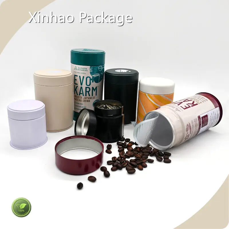 Xinhao Package Tea Tin Wholesale Suppliers Back:gold/gloss Tea Tin Wholesale Supplierssupplier 1