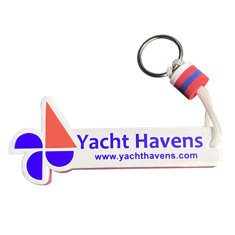Customized Cartoon Animal Keychain with UV printing , enamel coating and buoy multi-function 1