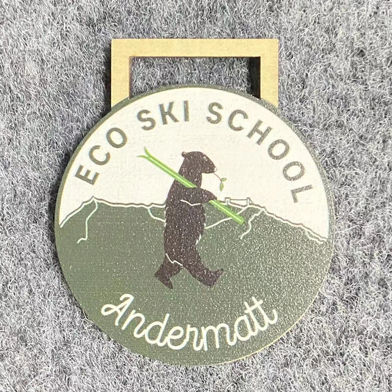 BOB Gift Sports Medals Wood Sports Medalswith Good Price 3