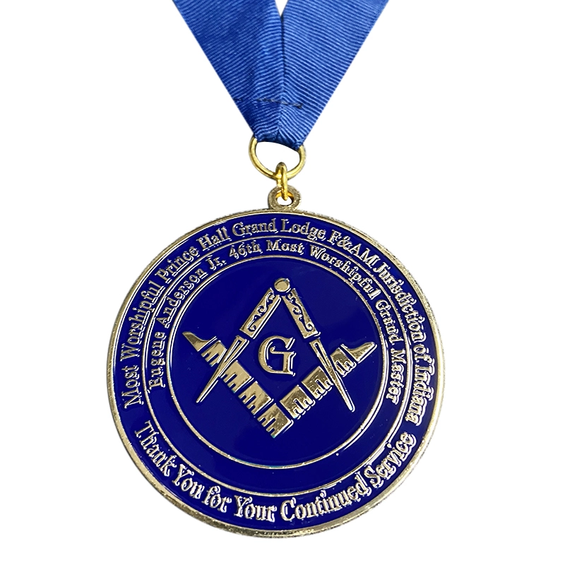 Médaille en alliage de zinc de style folklorique personnalisée pour champion sportif 1