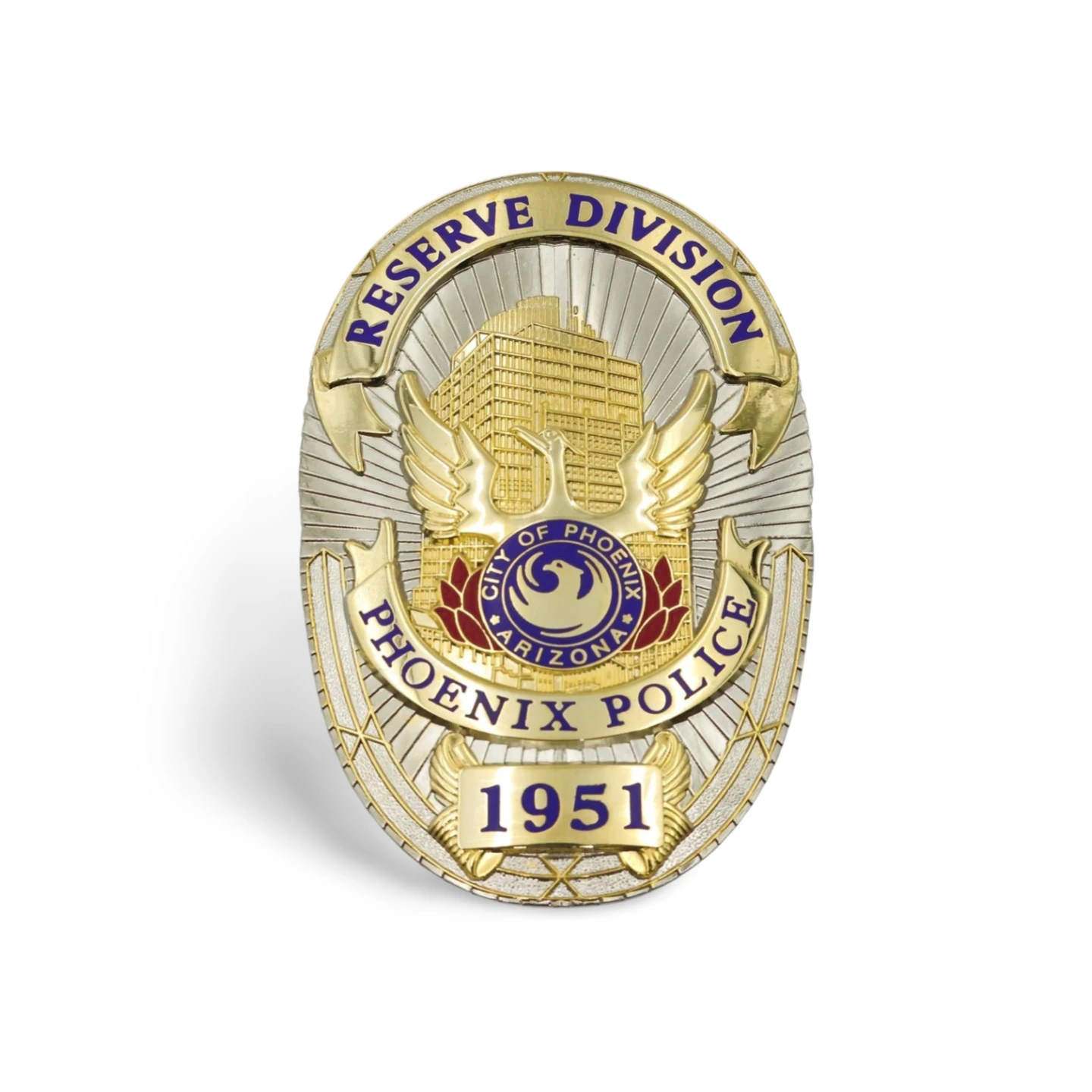 Uniforme de sécurité des Nations Unies, insignes d'officier Dragnet, forme ovale, métal vierge, personnalisé, insigne de sécurité sécurisé, vente en gros 1