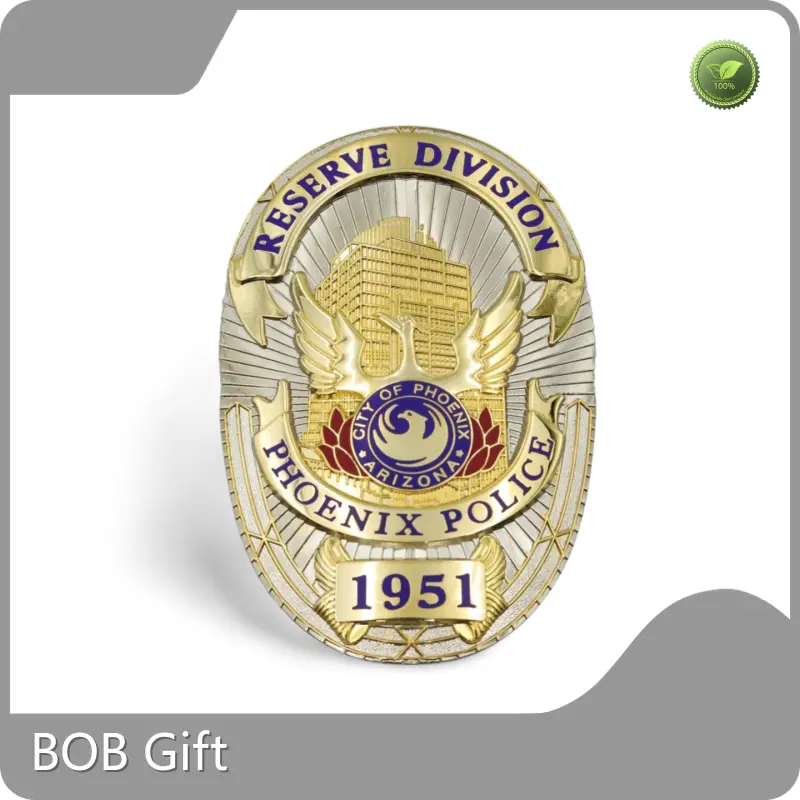 Custom Metal Name Badges - - BOB Gift 1