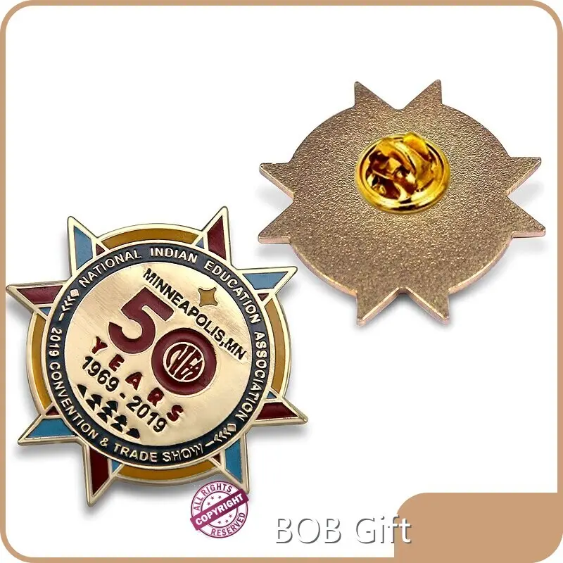 Custom Metal Pins Lapel Pin - - BOB Gift 1