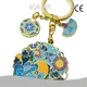 Custom Shape Metal Keychains Zinc Alloy by BOB Gift 1