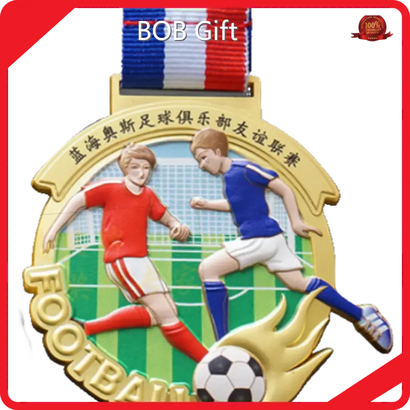 BOB Gift Custom Metal Pin Badges Stamped with 3D Printingwith Good Price 1