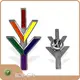 Custom Metal Badges Custom Size and Custom Color - - BOB Gift 1