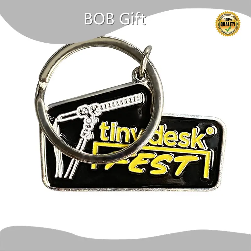 Metal Keychains Bulk Zinc Alloy - - BOB Gift 1