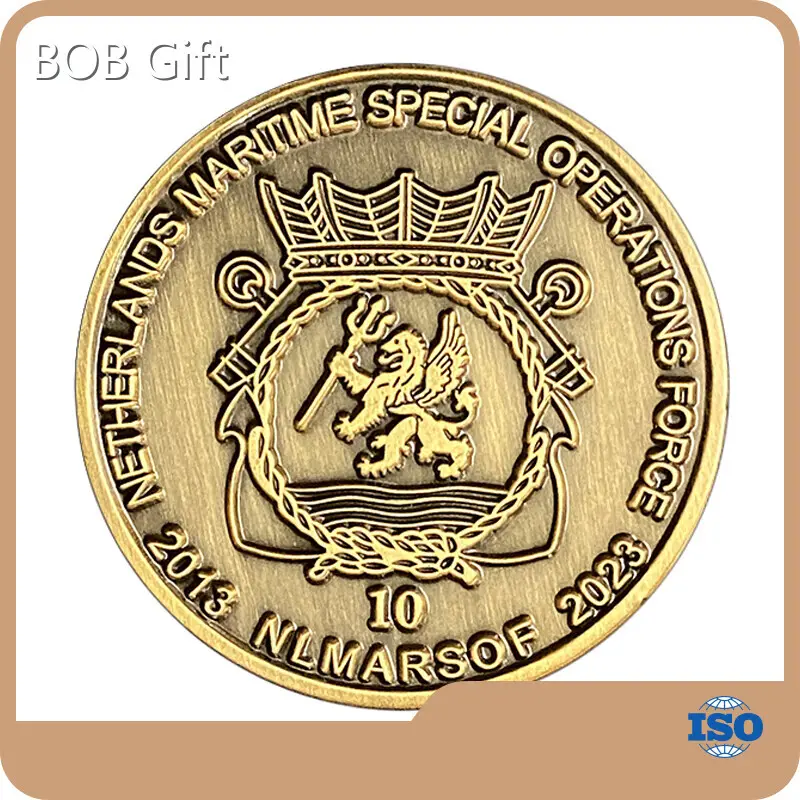 Metal Pin Badges Brass - - BOB Gift 1