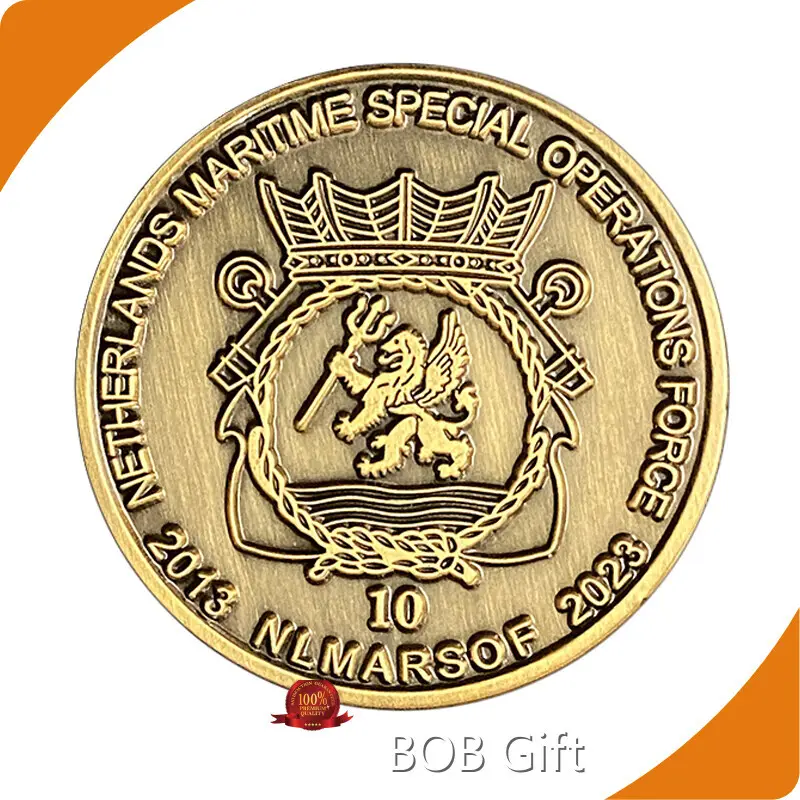 Custom Metal Pin Badges Brass - - BOB Gift 1