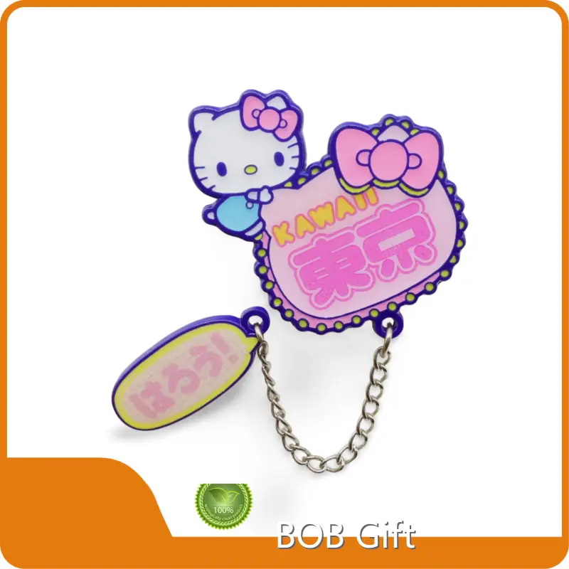 Custom Metal Pin Badges - - BOB Gift-2 1