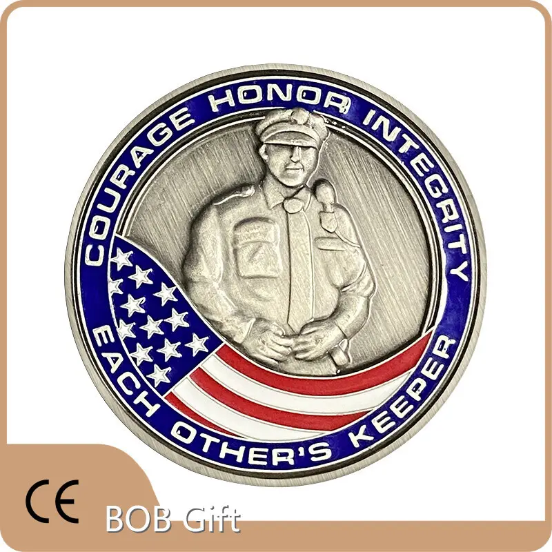 Colour Souvenir Coin Embossing Printing by BOB Gift 1
