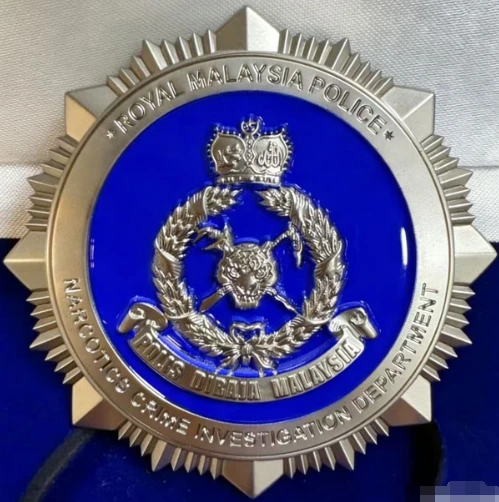 bulk souvenir metal medal blue royal metal coins 1