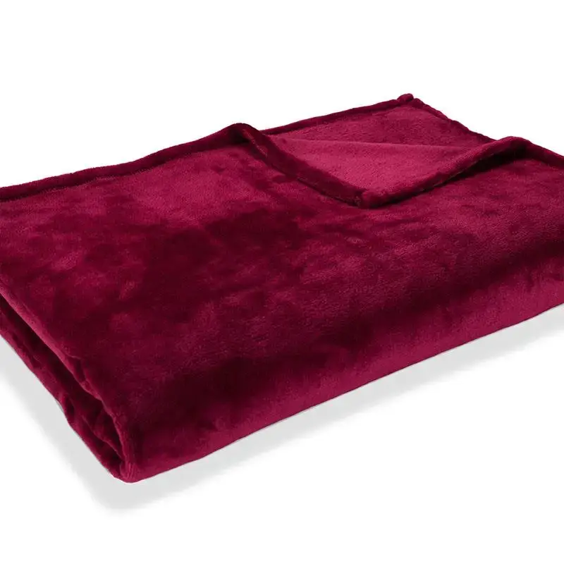 For Hotel Custom Throw Blankets Fleece Blanket by Pingio Home 7