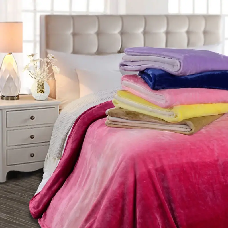 For Hotel Custom Throw Blankets Fleece Blanket by Pingio Home 4