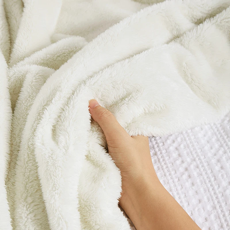 Sherpa Cozy Throw Blanket 100 Microfiber Luxurious Warm Winter Comfort