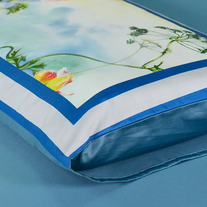 Hot Sale Blue Duvet Cover Design for Bed 4